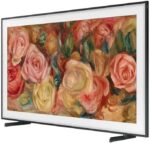 Samsung The Frame 32LS03C com moldura branca: design premium e TV QLED 32 para sua sala com estilo e qualidade. - Imagem 4