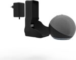 Splin Suporte para Echo Dot 5 ou 4: compacto, sem cabos aparentes, encaixe firme e praticidade na tomada. - Imagem 6
