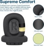 Almofadas MMOBIEL para AirPods Max: conforto, isolamento acústico e encaixe perfeito em Cinza Espacial - Imagem 3