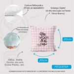 Kit com 10 Mini Almofadas para Cesta de Café da Manhã: charme e personalização para presentes e flores. - Imagem 4