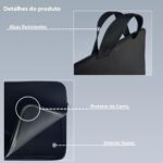 Capa Case Bag TV 32 Polegadas com alça: proteção segura para transporte e armazenamento com praticidade. - Imagem 3