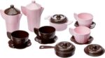 Cesta Café Da Manhã Simo Toys em plástico original, ideal para brincar de montar e servir com diversão infantil - Imagem 4