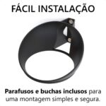 Suporte para Fixar na Parede para Alexa Echo Dot 4 e 5: mais espaço, instalação fácil e encaixe seguro. - Imagem 5