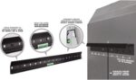 Hangman WD-2060: suporte para TVs de 32 a 80 polegadas, até 100 lb, instalação fácil sem pregos ou âncoras. - Imagem 3