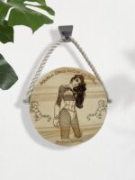 Placa de Madeira Personalizada com Foto: presente único para casamento, aniversário, noivado e decoração da casa - Imagem 4
