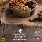 Cesta gourmet de nozes sortidas Nut Cravings, presente Kosher 450 g com 4 misturas, ideal para festas e datas especiais - Imagem 7