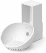 Suporte Tomada Stand Alexa Echo Dot 4 e 5 Branco: instalação sem furos, cabo organizado e visual premium. - Imagem 9