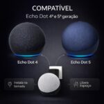 Suporte de Tomada Alexa Echo Pop: instalação sem furos, organiza cabos e deixa seu ambiente mais clean. - Imagem 7