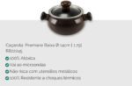 Conjunto de Panelas Cerâmica Premiere Joy 5 Peças Ceraflame: resistente, atóxico e ideal para o dia a dia. - Imagem 6