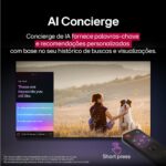 Smart TV 4K 65 LG QNED 65QNED82: imagem nítida, cores vibrantes e som imersivo com processador α7 AI Gen8. - Imagem 5