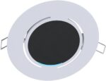 Suporte de Teto Embutido para Alexa Pop: instalação fácil, design discreto branco e áudio uniforme para sua casa inteligente. - Imagem 8