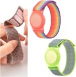 Pulseira ajustável para AirTag com ajuste seguro e confortável para crianças e idosos, ideal para monitoramento diário. - Imagem 5