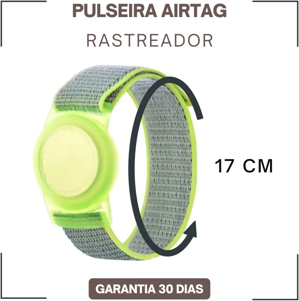Pulseira Ajustável para AirTag: segurança e conforto para crianças e idosos, com ajuste firme e múltiplas cores. - Imagem 9