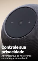 Amazon Echo Studio branco com som espacial imersivo e Dolby Atmos para áudio premium e casa inteligente integrada - Imagem 5