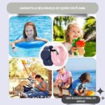Pulseira de Silicone para Airtag à prova d’água, ajustável, resistente e confortável, ideal para adultos e crianças - preto - Imagem 7