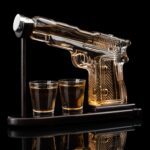Presente para pai: conjunto de decantadores de uísque com vidro e suporte, ideal para bar e ocasiões especiais - Imagem 8