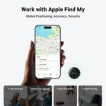 UGREEN Smart Tag compatível com Apple Find My: rastreador Bluetooth para chaves e bolsas, à prova d’água e prático para encontrar itens. - Imagem 3
