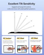 Baseus Caneta Pencil para iPad com Palm Rejection e ponta 1.0mm: precisão e conforto para escrever e desenhar com mais controle. - Imagem 5