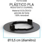 Sculpy Suporte para Alexa Echo Pop embutir no teto de gesso: instalação prática, discreta e som bem distribuído. - Imagem 8