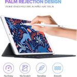 Caneta Stylus para iPad 2018 a 2025 com Palm Rejection, Bluetooth e pontas extras para estudo, desenho e trabalho - Imagem 3