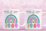 Caneca de café 325 ml para aniversário de 36 anos, presente criativo para mulheres e homens, ideal para compra de presente especial. - Imagem 3