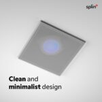 Suporte de teto Splin para Echo Dot e Echo Pop com tela acústica e trava anti-furto, instalação embutida e discreta. - Imagem 5