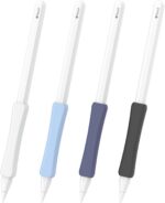 iPencil Grip 4 cores: silicone macio, proteção e conforto para Apple Pencil Pro, 2ª geração e USB-C - Imagem 7