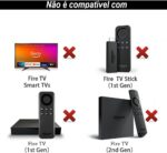 Controle Remoto Stick 4K com Alexa e Bluetooth: compatível com Fire TV Stick, Cube e outros modelos, prático e funcional. - Imagem 4