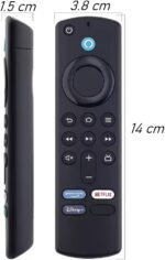 Controle Remoto Stick 4K com Alexa e Bluetooth: compatível com Fire TV Stick, Cube e outros modelos, prático e funcional. - Imagem 7