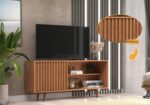 Rack para TV San Diego Freijó até 55 polegadas: moderno, funcional e ideal para sua sala. - Imagem 6