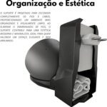 Suporte de Tomada para Echo Spot Alexa Stephan: instalação fácil, organização sem fios e design moderno para sua casa. - Imagem 3