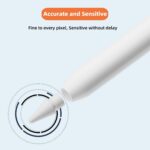 AreMe tampa magnética e pontas de reposição para Apple Pencil 1ª geração, pacote com 6 para escrita precisa - Imagem 5