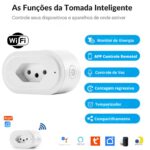 Kit 2 Tomadas Inteligente WiFi NovaDigital: automação prática, controle remoto e compatibilidade com Google Home e Alexa - Imagem 6