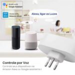 Kit 2 Tomadas Inteligente WiFi NovaDigital: automação prática, controle remoto e compatibilidade com Google Home e Alexa - Imagem 7