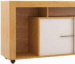 Rack para Sala de Estar com 2 Portas Lavanda, ideal para TVs de até 55 polegadas e mais organização no ambiente - Imagem 5