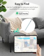 ESR Geo Digital iPad Pencil Findmy azul: precisão, praticidade e localização fácil para seu iPad. - Imagem 3