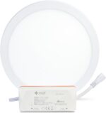 Painel LED inteligente EKAZA RGB 18W com dimmer, Wi-Fi/Bluetooth, 1500lm e compatível com Alexa e Google Assistente - Imagem 8