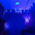 Painel LED inteligente EKAZA RGB 18W com dimmer, Wi-Fi/Bluetooth, 1500lm e compatível com Alexa e Google Assistente - Imagem 14