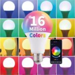 Lâmpada Inteligente Wi-Fi Tuya com Alexa e Google: controle por voz, brilho ajustável e 16 milhões de cores. - Imagem 6