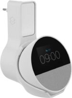 Suporte de Tomada para Amazon Echo Spot: mais organização, instalação simples e encaixe seguro para seu Alexa. - Imagem 6