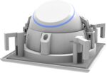 Suporte de teto Splin para Echo Dot 5/4 e HomePod Mini: acabamento em metal, fácil instalação e visual clean. - Imagem 9