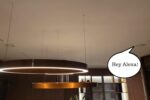 Suporte de teto Splin para Echo Dot 5/4 e HomePod Mini: acabamento em metal, fácil instalação e visual clean. - Imagem 10