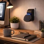 Sculpy Suporte de Tomada para Alexa Echo Pop: organização, encaixe perfeito e instalação fácil na parede. - Imagem 3