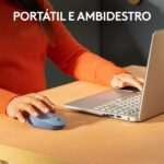 Mouse sem fio Logitech M170: conforto ambidestro, conexão USB e 12 meses de bateria para compra prática e eficiente. - Imagem 3