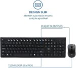 Kit Teclado e Mouse Sem Fio Multi TC212: conforto, praticidade e conexão USB 2.4GHz com 12 teclas multimídia. - Imagem 5