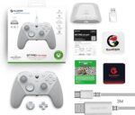 GameSir G7 Pro Branco: controle tri-mode com Hall Effect, 1000Hz e anti-drift para Xbox, PC e Android - Imagem 7