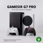GameSir G7 Pro Branco: controle tri-mode com Hall Effect, 1000Hz e anti-drift para Xbox, PC e Android - Imagem 8