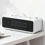 Aquecedor Pequeno Portátil para Mesa: calor rápido e seguro para escritório, quarto e casa no inverno - Imagem 3