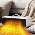 Aquecedor Pequeno Portátil para Mesa: calor rápido e seguro para escritório, quarto e casa no inverno - Imagem 6