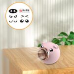 Aquecedor elétrico de mesa Gazechimp rosa: aquece em 2s, compacto, seguro e ideal para escritório, quarto e casa. - Imagem 5